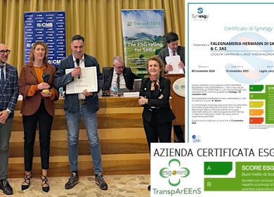 PREMIO PER CERTIFICAZIONE ESG